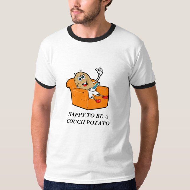 COUCH POTATO T-Shirt (Framsida)