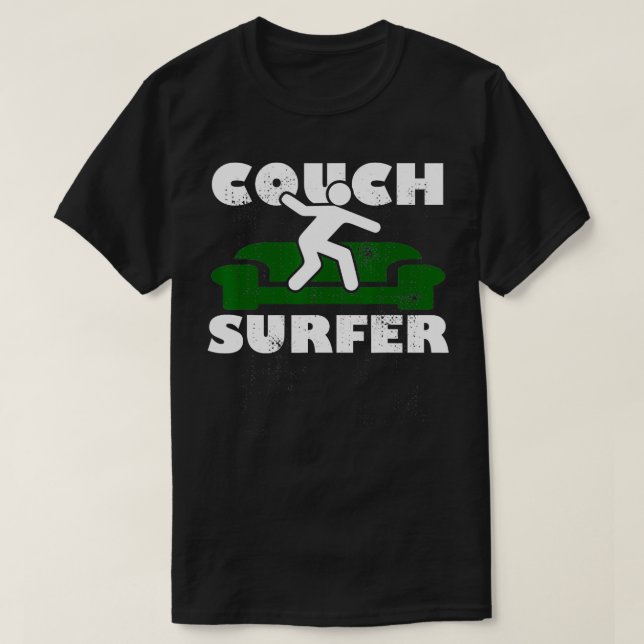 Couch Surfer T Shirt (Design framsida)