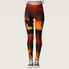 Coucher de soleil leggings