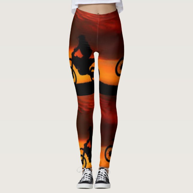 Coucher de soleil leggings (Framsida)