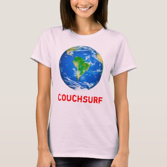 Couchsurf T-shirt (Framsida)