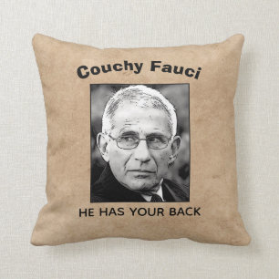 Couchy Fauci, Dekorativ kudde