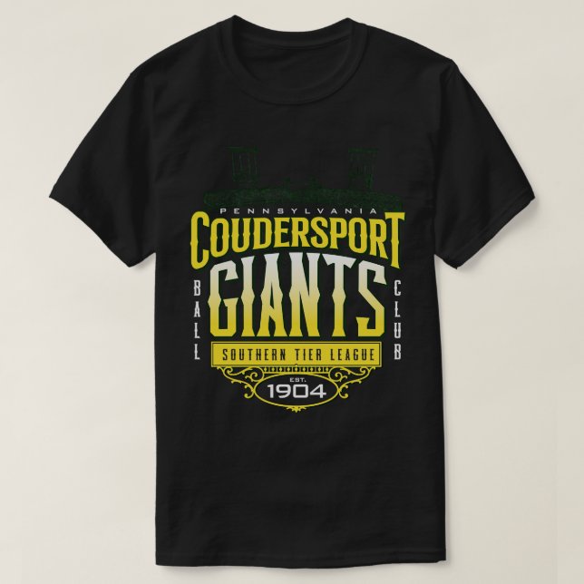 Coudersport Giants T Shirt (Design framsida)