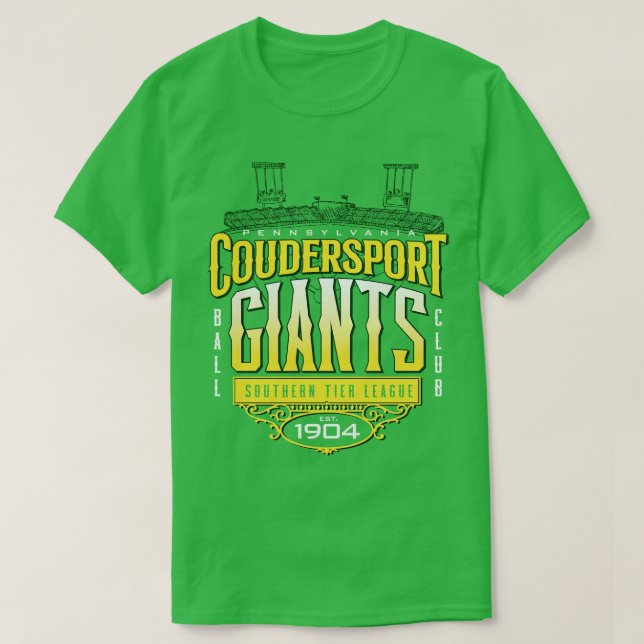 Coudersport Giants T Shirt (Design framsida)