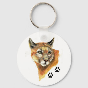 Cougar Animal Nyckelring