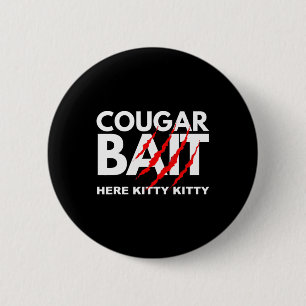 Cougar Bait Roligt Halloween Costume Older Woman Y Knapp