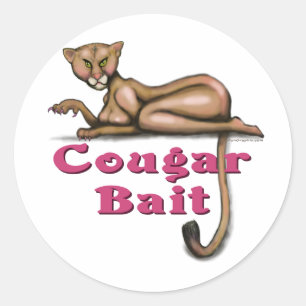 Cougar Bait Runt Klistermärke