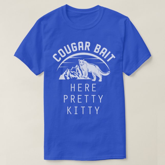 Cougar Bait T Shirt (Design framsida)