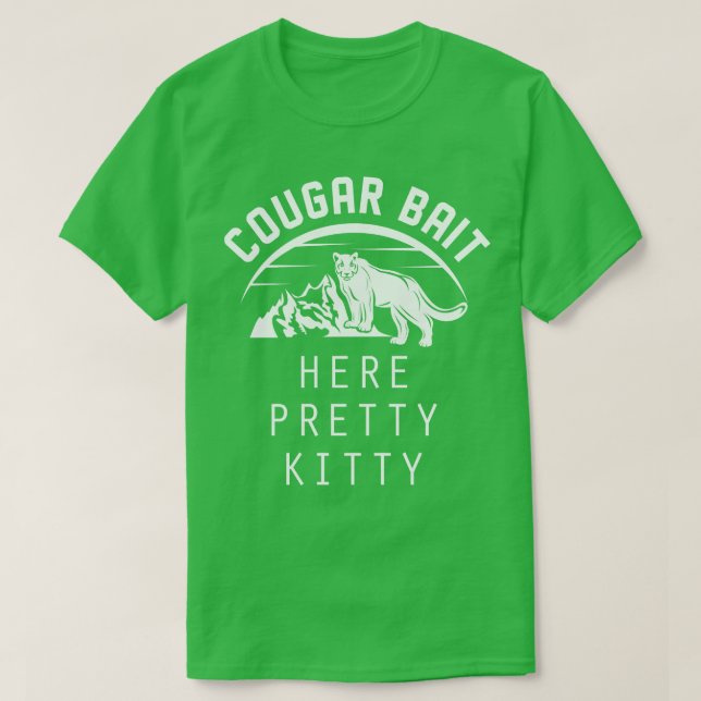 Cougar Bait T Shirt (Design framsida)