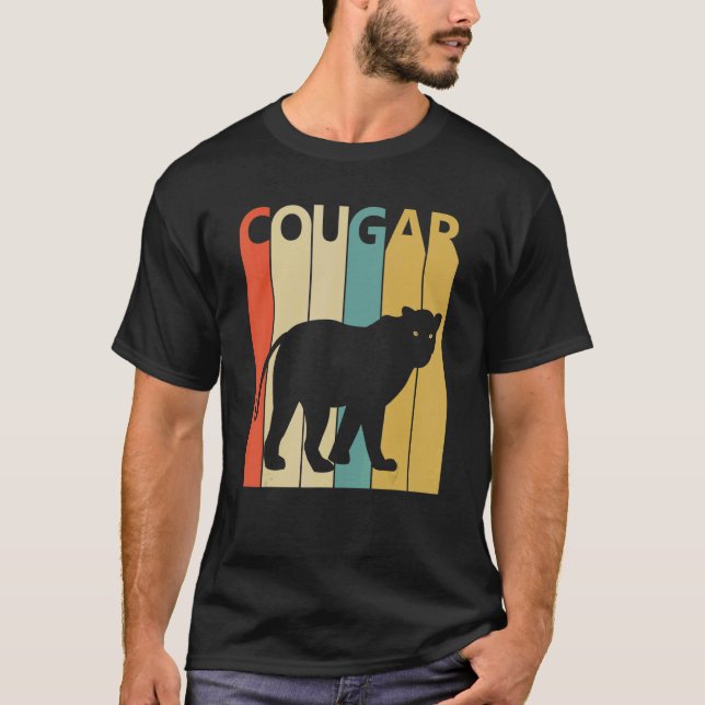 Cougar Costume Cougar T Shirt (Framsida)