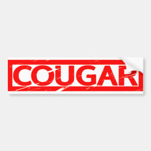 Cougar Frimärke Bildekal