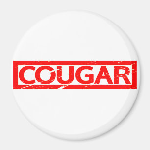Cougar Frimärke Magnet