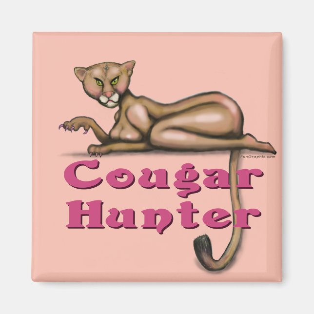 Cougar Hunter Magnet (Framsidan)
