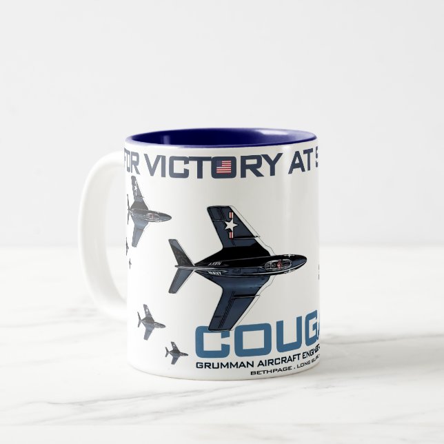COUGAR II Två-Tonad MUGG (Framsida vänster)