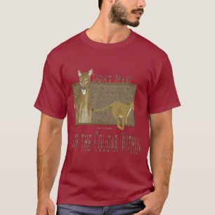 Cougar inom Dam Långärmad Shirt T-shirt