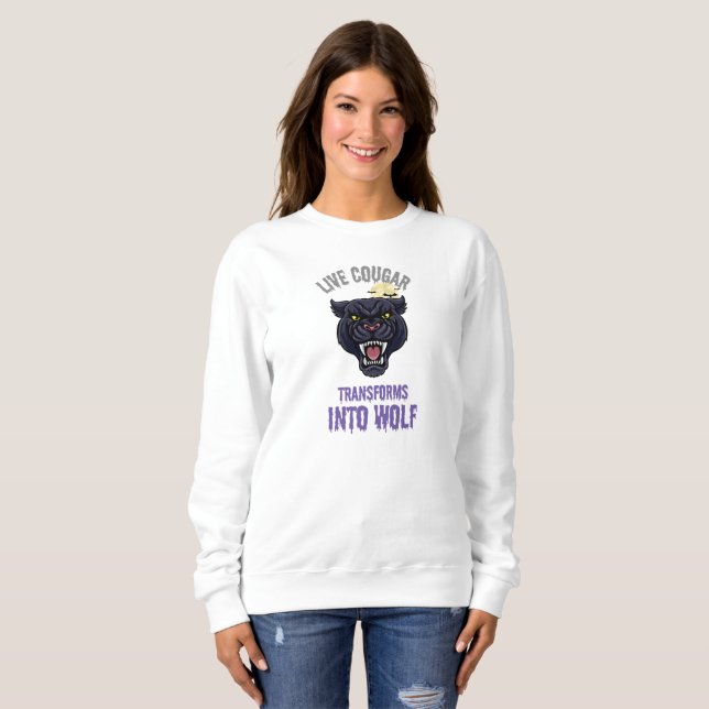 cougar live  t shirt (Hel framsida)