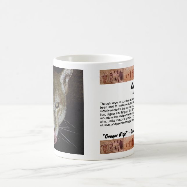 Cougar Night Kaffemugg (Center)