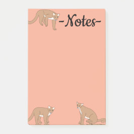 Cougar Post-it Block