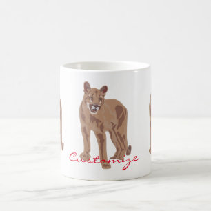 Cougar Puma Mountain Lejonare Thunder_Cove Kaffemugg