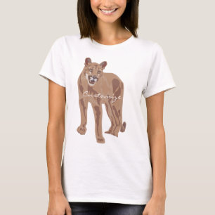 Cougar Puma Mountain Lejonare Thunder_Cove T Shirt