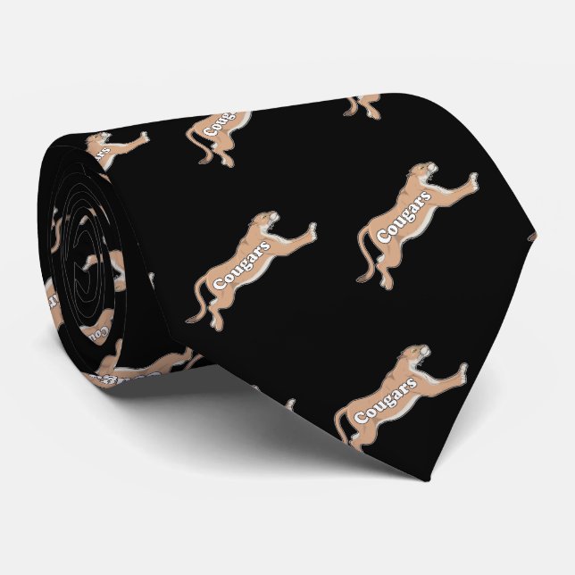 Cougar Team Mascot Football Basketball Baseball Slips (Rullad)