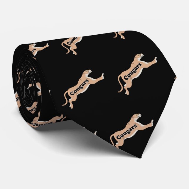 Cougar Team Mascot Football Basketball Baseball Slips (Rullad)