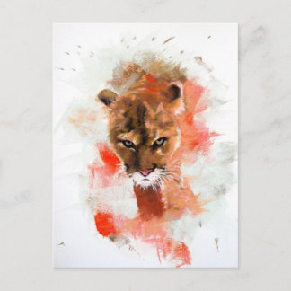 Cougar Vykort