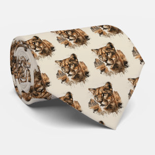 Cougars Neck Tie Slips