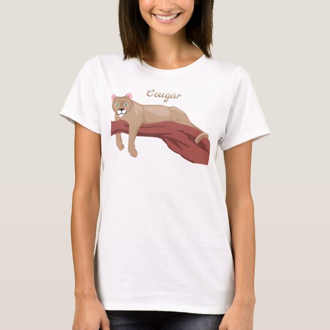 cougartree t shirt (Framsida)