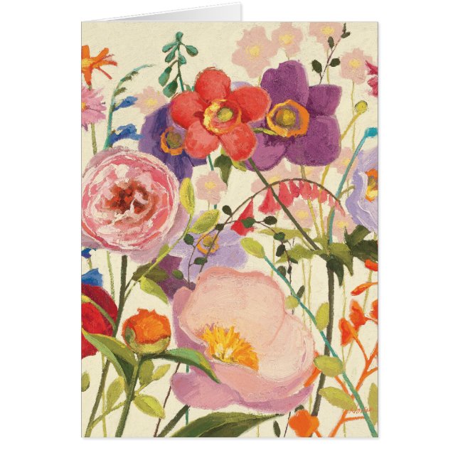 Couleur Printemps Hälsningskort (Framsidan)