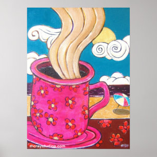 "Couleurs Cafe ", Poster