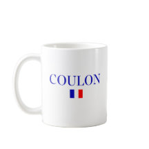 COULON FRANKRIKE FLAGGA