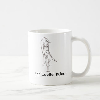 Coulter Ann Coulterregler! Kaffemugg