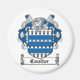 Coulterfamiljvapensköld Magnet
