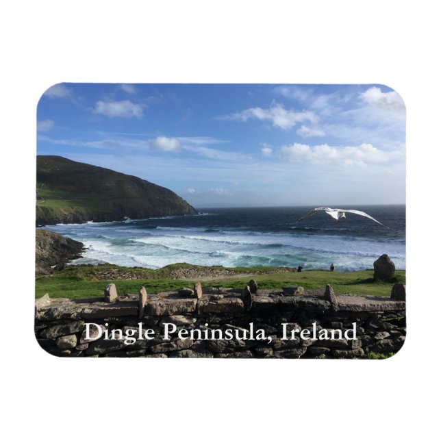Coumeenoole Beach Dingle Peninsula, Ireland Magnet (Horisontell)