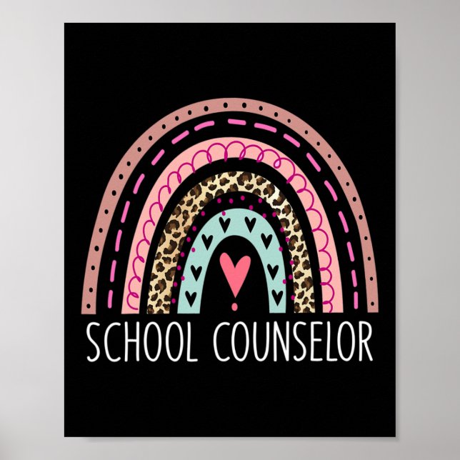 Counselor Rainbow Counseling Back to school Poster (Framsidan)