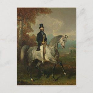Count Alfred de Montgomery 1850-60 Vykort