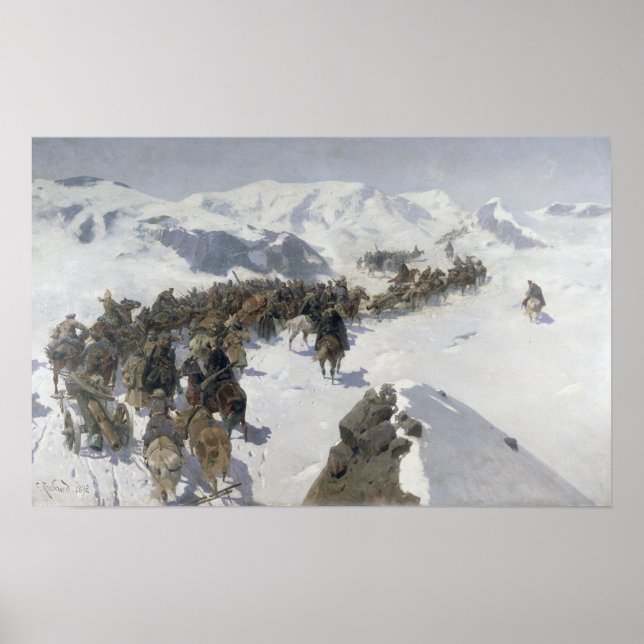 Count Argutinsky korsar Kaukasus Range Poster (Framsidan)