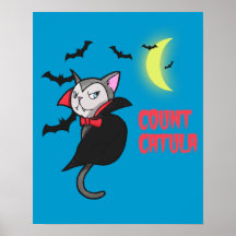 Count Catula Funny Pun-Tecknad
