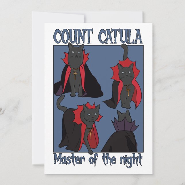Count Catula Master of the Night (Framsida)