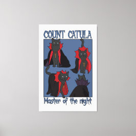 Count Catula Master of the Night Canvastryck
