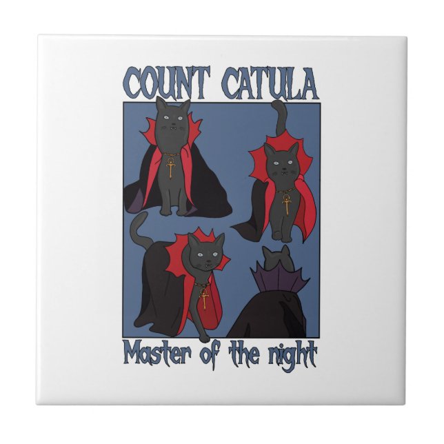 Count Catula Master of the Night Kakelplatta (Framsidan)