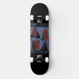 Count Catula Master of the Night Mini Skateboard Bräda 18,5 Cm