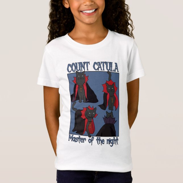 Count Catula Master of the Night T Shirt (Framsida)