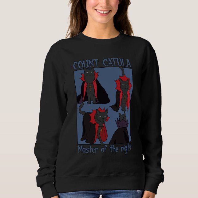 Count Catula Master of the Night T Shirt (Framsida)