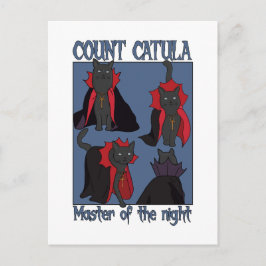 Count Catula Master of the Night Vykort