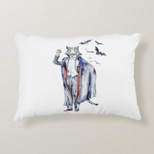Count Catula Vampire Cat Prydnadskudde