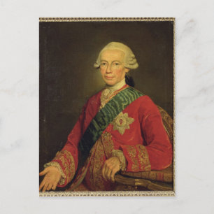 Count Claude-Louis-Robert de Saint-Germain 1777 Vykort