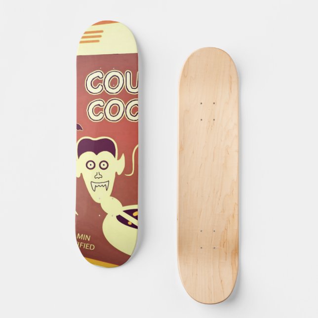Count Cocoa Mini Skateboard Bräda 18,5 Cm (Framsida)