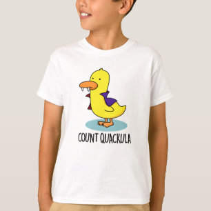 Count Quackula Funny Anka Pun T Shirt